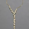 Asterales Gold Cascading Necklace
