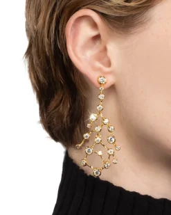 Asterales Gold Celestial Earring