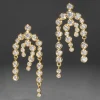 Asterales Gold Chandelier Earring