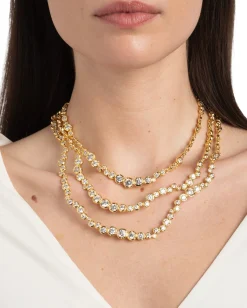 Asterales Gold Layered Necklace