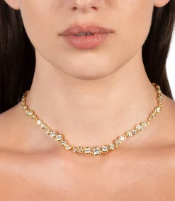 Asterales Gold Riviera Necklace