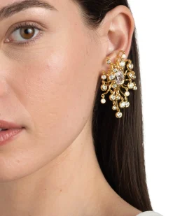 Asterales Modernist Clip Earring