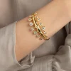 Asterales Modernist Cuff Bracelet