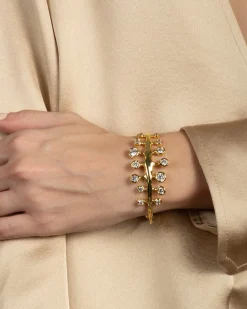 Asterales Modernist Cuff Bracelet