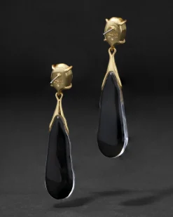 Bonbon Crystal Small Teardrop Earring- White Opal