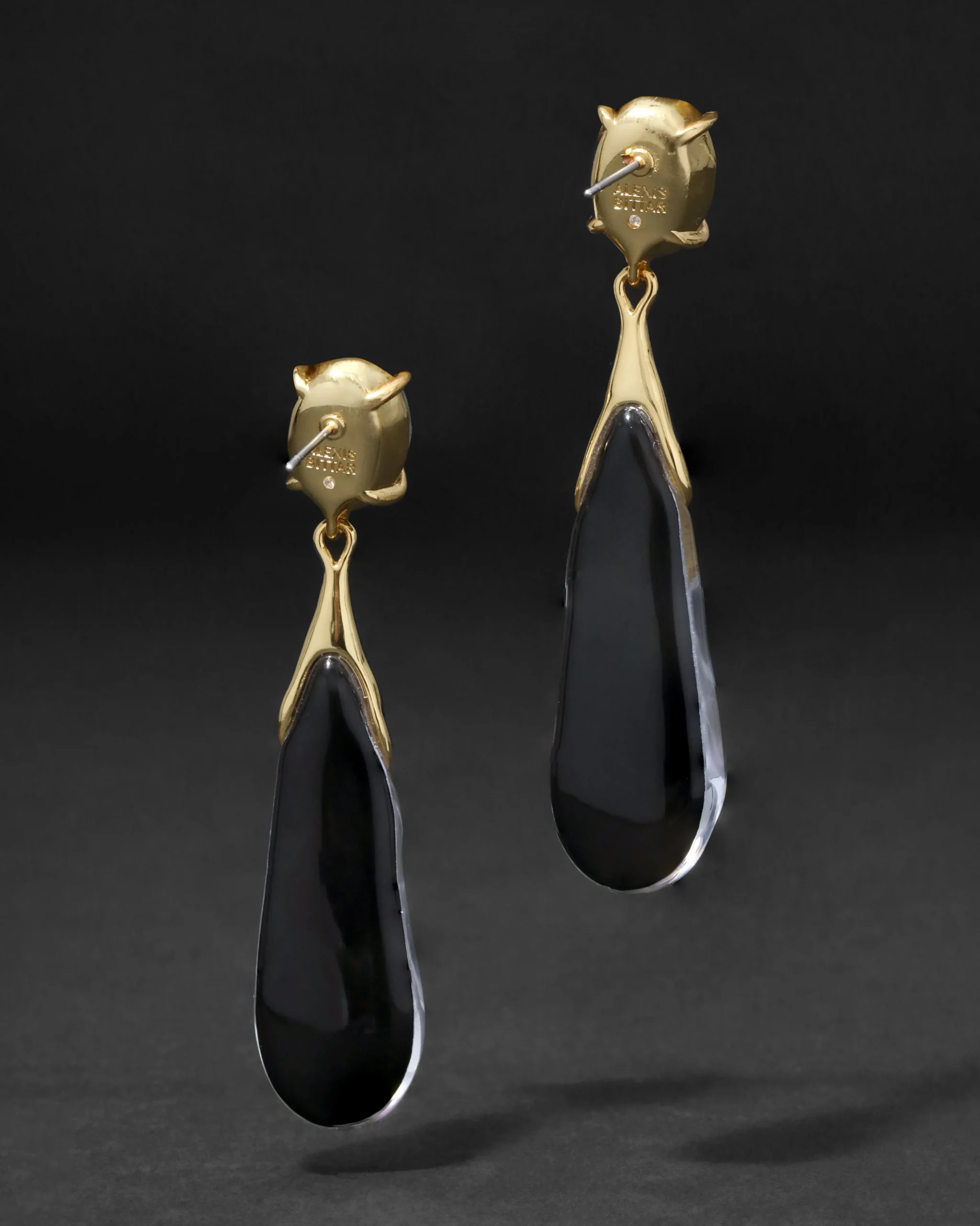 Bonbon Crystal Small Teardrop Earring- White Opal