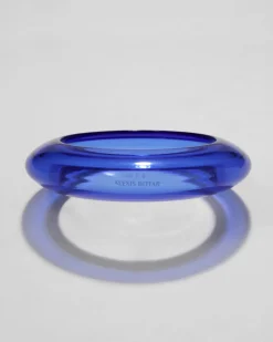 Bonbon Lucite Saucer Bangle Bracelet- Sky