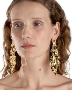 Brut Gold Large Mosaic Earring