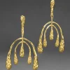 Brut Gold Medium Mobile Earring