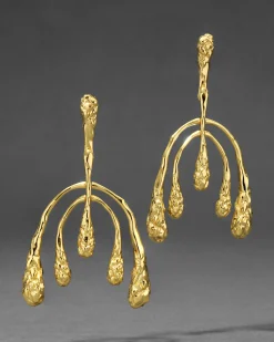 Brut Gold Medium Mobile Earring
