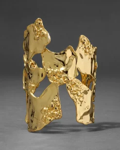 Brut Gold Reef Cuff Bracelet