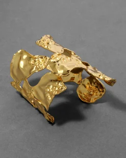 Brut Gold Reef Cuff Bracelet