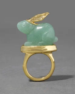 Bunny Aventurine Ring
