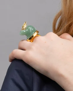 Bunny Aventurine Ring