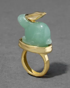 Bunny Aventurine Ring