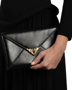 Envelope Clutch- Black