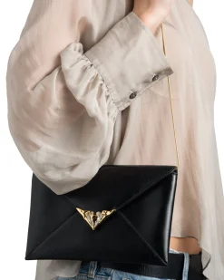 Envelope Clutch- Black