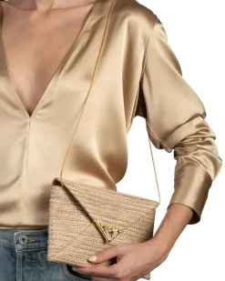Envelope Clutch- Sunset Blush