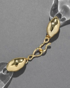 Liquid Lucite Pebble Necklace