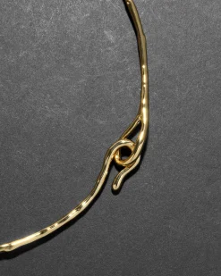 Lucite Brutalist Segmented Collar Necklace
