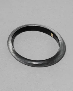 Lucite Skinny Bangle Bracelet- Black