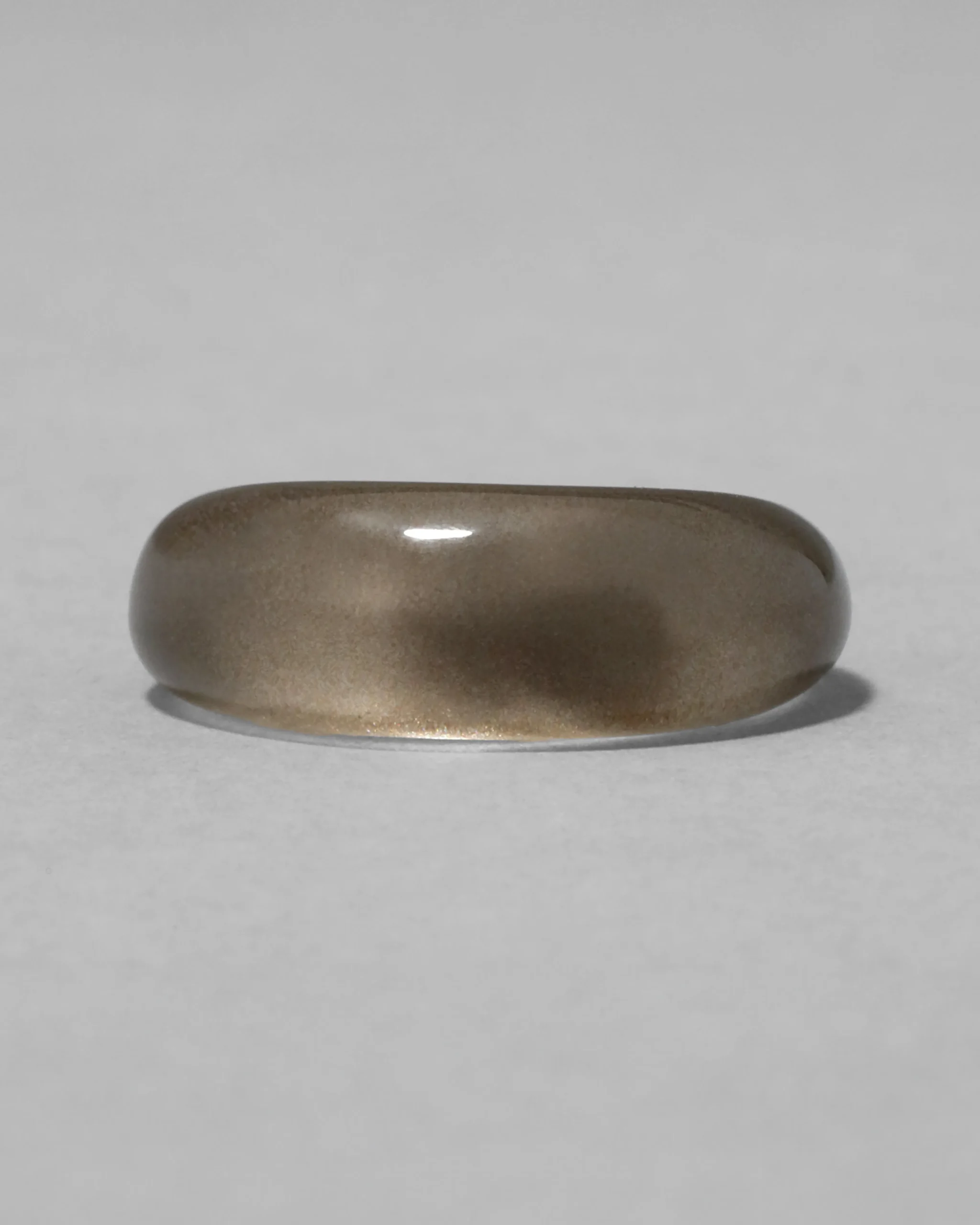 Lucite Tapered Ring- Dune