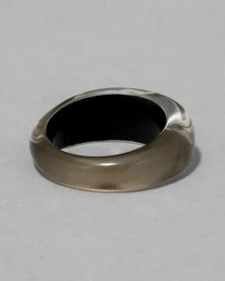 Lucite Tapered Ring- Dune