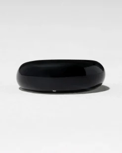 Lucite Tapered Ring- Onyx
