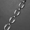 Molten Silver Link Bracelet