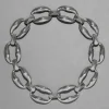 Molten Silver Link Necklace