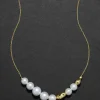 Perla Beaded Slider Necklace