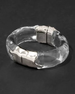 Silverlake Lucite Hinge Bracelet