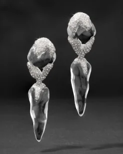Silverlake Lucite Post Drop Earring