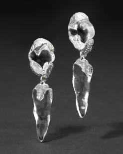 Silverlake Lucite Post Drop Earring