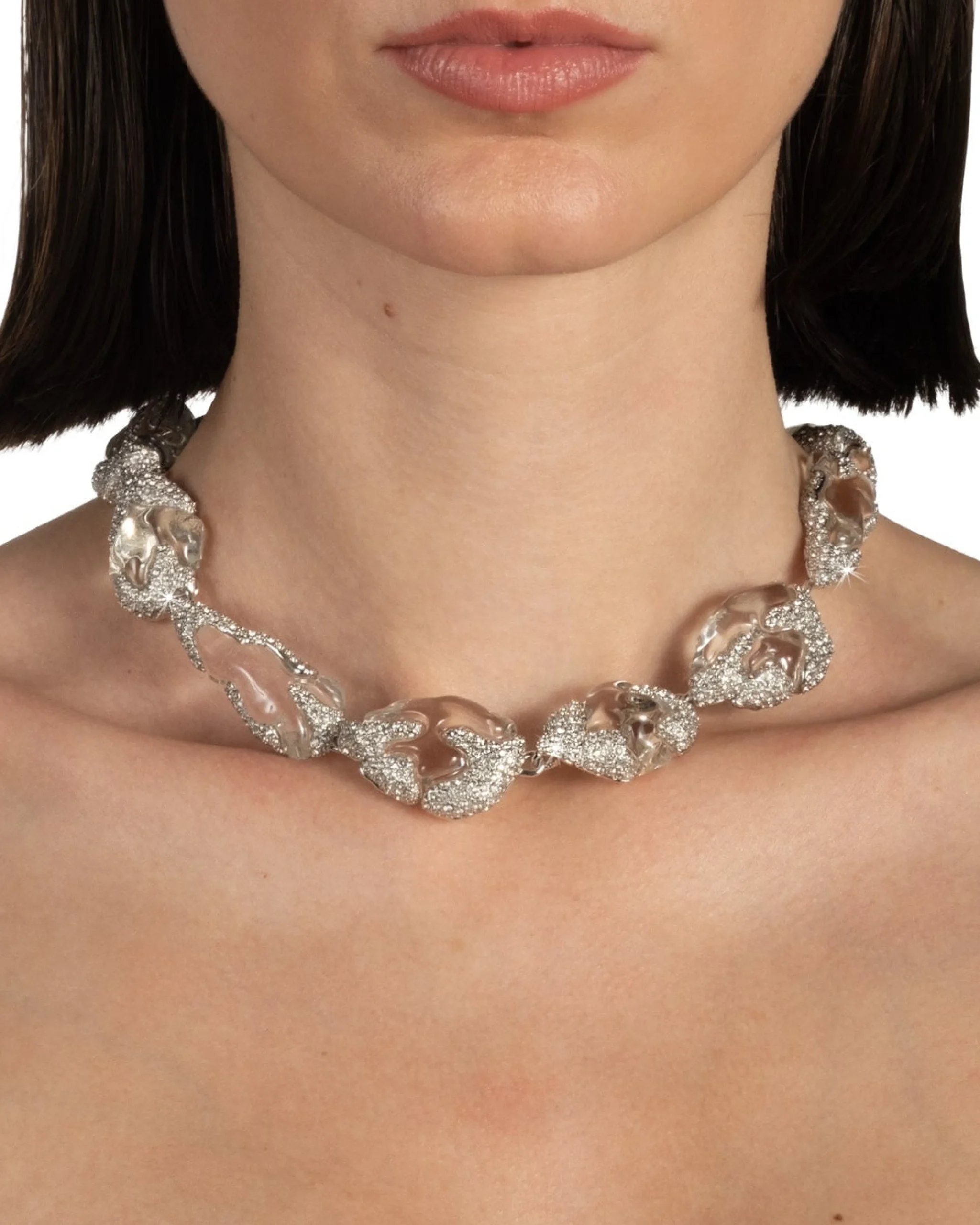 Silverlake Lucite Riviera Necklace