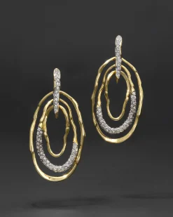 Solanales Crystal Pavé Mobile Post Earring