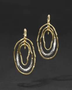 Solanales Crystal Pavé Mobile Post Earring