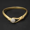 Solanales Crystal Pebble Collar Necklace