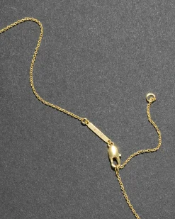 Solanales Crystal Spear Fringe Necklace
