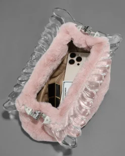 The Pouf Clutch- Dusty Pink