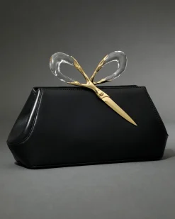 The Scissor Clutch- Black