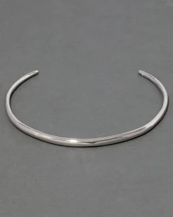 Thin Collar Necklace - Silver