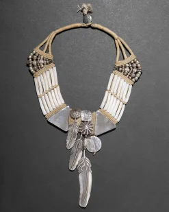 Vintage 1980s Sterling Silver Mary & Doug Hancock Necklace